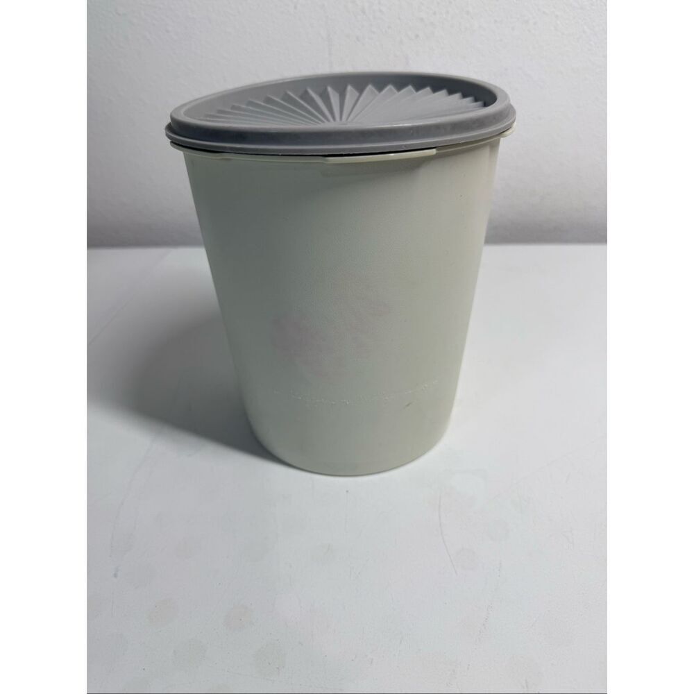 Vintage Tupperware  Servalier Canister #807-14  Lid Made in France